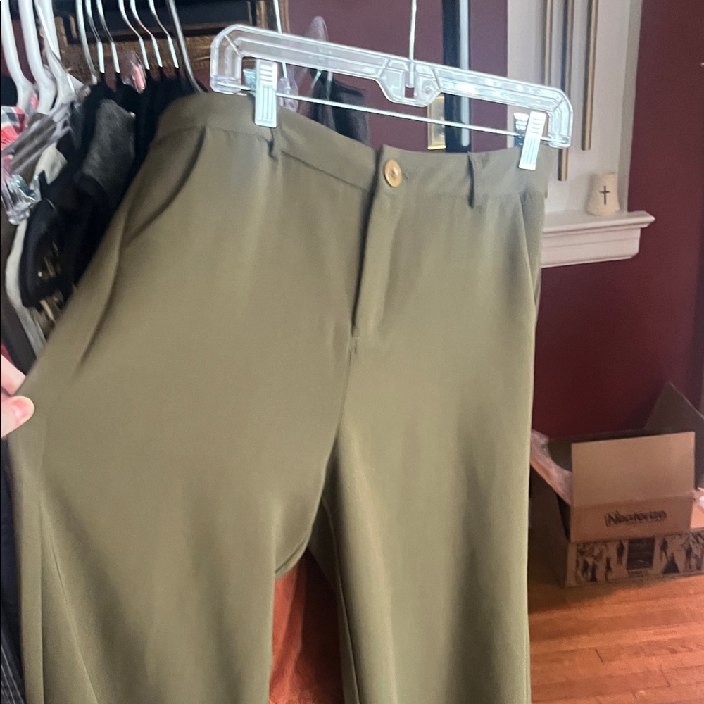 Olive Green Trousers